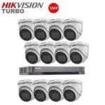 5 Megapixel Complete Set Van 12 Dome's + 2TB HDD