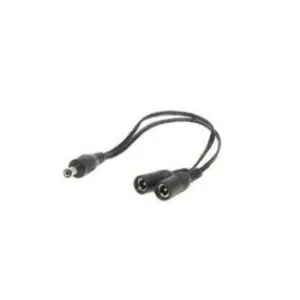 1x DC female naar 2x DC Male kabel Splitterkabel