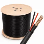 RG59 Coaxkabel met Voedingsaders – Professionele Kwaliteit – 300 Meter