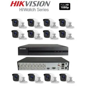 2 Megapixel Complete Full HD Set Van 12 Bullet’s + 2TB HDD