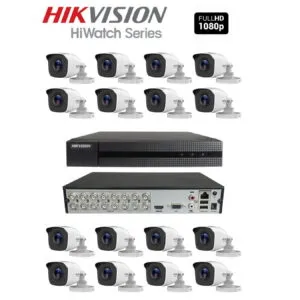 2 Megapixel Complete Full HD Set Van 16 Bullet’s + 2TB