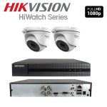 2 Megapixel Complete Full HD Set Van 2 Dome’s + 1TB HDD