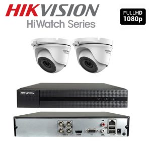 2 Megapixel Complete Full HD Set Van 2 Dome’s + 1TB HDD