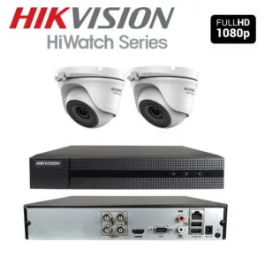 2 Megapixel Complete Full HD Set Van 2 Dome’s + 1TB HDD