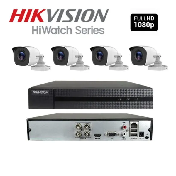2 Megapixel Complete Full HD Set Van 4 Bullet’s + 1TB HDD