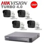 5 Megapixel Complete Set Van 4 Bullet’s + 1TB HDD