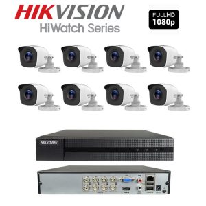 2 Megapixel Complete Full HD Set Van 8 Bullet’s + 1TB HDD