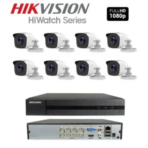 2 Megapixel Complete Full HD Set Van 8 Bullet’s + 1TB HDD