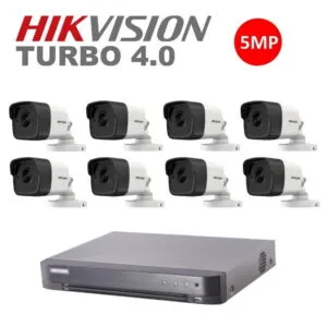 5 Megapixel Complete Set Van 8 Bullet’s + 1TB HDD