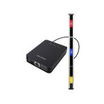 2 Megapixel Pinhole, l-shaped lens 3,7mm, 8 meter kabel