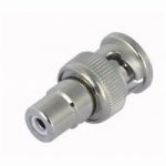 BNC male naar RCA/TULP Female Connector. Per Stuk