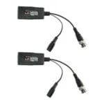 Passieve Video Balun Set – Video & Voeding via UTP – Zender en Ontvanger