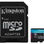 Kingston Canvas Go! Plus microSDXC 64GB – 4K UHD recording
